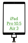 Digitizer z OCA do iPad Pro 10.5 | Air 3 Black